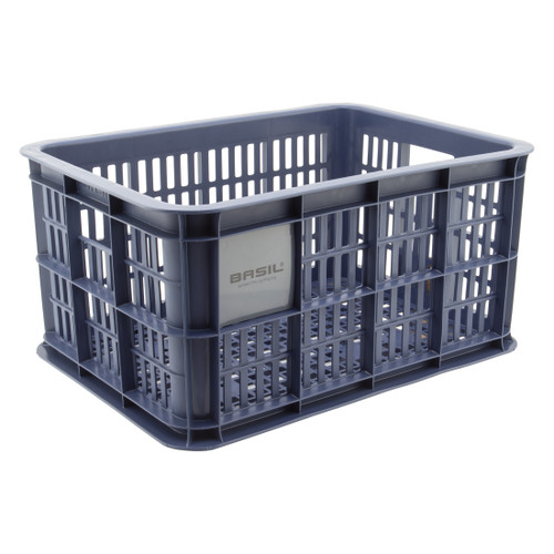 Basil Bicycle Crate 19.7x14x10.6" Blue 21159