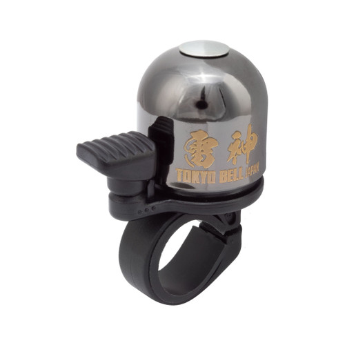Mirrycle Incredibell Raijin Bell Glossy Black 20RAIB