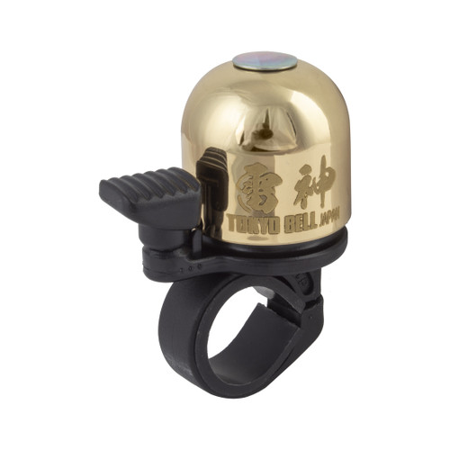 Mirrycle Incredibell Raijin Bell Polished Brass 20RAIG