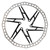 Origin8 Stainless Steel Bicycle Disc Rotor 180mm 120195