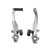 Origin8 Classic Aluminum Dual Spring Bike Rim Brake Lever Front Silver 12108