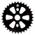 Black Ops Black Steel BMX Chainring 33T 212049