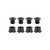 Origin8 Thruster Chainring Bolt Set M8x7.5mm Bolt (x4) / M8x7mm Nut (x4) / 1x MTB/Boost/Fat 211118