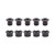 Origin8 Thruster Chainring Bolt Set M8x7.5mm Bolt (x5) / M8x7mm Nut (x5) / 1x Road 211121