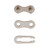 KMC Bicycle Chain Links and Spring Clip 1/2x1/8 HD CL10737