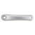 Sunlite High-Performance Alloy Low Profile Horizontal Square Bike Crankarm 170mm Silver 21770