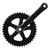 Sunlite Alloy Single Speed Crankset 170x44 (3/32) Black 22466
