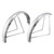 Wald Products Steel Bicycle Fender 24" x 75mm 962-24