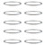 Wheels MFG Spacer Kit for Freewheel and B.B. Cups 1.0mm FW-1.0