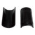 Sunlite Alloy Handlebar Shims for Cruiser and BMX Bars 22.2/25.4mm Black 34148
