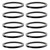 Origin8 Premium Alloy Bicycle Headset Spacers 1" x 2mm Black 35356