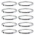 Origin8 Premium Alloy Bicycle Headset Spacers 1" x 2mm Silver 35287