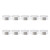 Origin8 Premium Alloy Bicycle Headset Spacers 1" x 10mm Silver 35289
