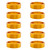 Origin8 Alloy Bicycle Headset Spacers 1-1/8" x 10mm Gold 35617