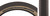 Vintage-Style 26x3.5 BMX Tire Bk/Tan SE-TI-SPD26235-BK