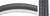 Sunlite 26x1-3/8 Clincher Bike Tire Classic Black 59628