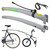 Universal Trail Gator Tow Bar for Kid's Bike Silver 10214