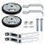 Wald USA-Made Bicycle Training Wheels Kit 16" to 26" 742
