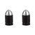 Trik Topz Presta Valve Caps Presta Bullet Black PBC-BK-2PK