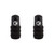 Box One CNC Machined Aluminum Valve Caps Presta Black BX-VC14P0000-BK