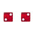 Trik Topz Bicycle Valve Caps Dice Red DIC-CR-2PK
