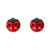 Trik Topz Bicycle Valve Caps Lady Bug Red LBC-RD-2PK
