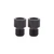 Pure Cycles Presta to Schrader Valve Pump Adapter - Aluminum Alloy, Knurled Head 430186