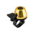 Sunlite Candy Mini Alloy Bell - Anodized Gold, Multi-fit Handlebar Mount 96098