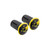 Lizard Skins DSP Bar Tape Plugs Yellow | Lightweight, Durable, Alloy PLUGS180