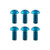 Origin8 M5x10mm Stainless Steel Disc Rotor Bolts - Corrosion-Resistant, Colorful, T25 Torx Set 121245