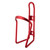 Delta Alloy Red Anodized Braze-On Bottle Cage - Lightweight, Durable BT200R