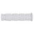 Sunlite Classic White MTB Bike Grips - Kraton Rubber, Comfortable, Durable 31870