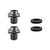 Sunrace M12 Chromoly BB Axle Bolt - ISIS Compatible, 8mm Allen BAI41.002U.BS0
