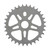 Sunlite 32T Steel Chrome BMX Bike Chainring 1/2x1/8 Inch 22890