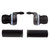 Sunlite UtiliT 3x8-Speed Twist Shifters Pair - Affordable Entry-Level Bike Components 530410