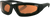 Bobster Foamerz 2 Sunglasses - Matte Black - Amber Lens ES214A