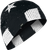 Zan Headgear Sportflex Beanie - Black & White Flag WHLL091