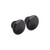 Origin8 Alloy MTB and Road Bar End Plugs - Anodized Black, CNC-Crafted 310020