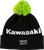 D'Cor Visuals Kawasaki Stripe Beanie - Black 70-134-1