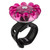 Incredibell Bling Adjustabell Bell: Garnet Handlebar Mount Bicycle Audible Bell 20BBAG