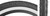 Sunlite Street 16x1.75 BMX Tire Reflective Sidewall, Black/White 59254