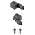 Origin8 Machined Alloy Cable Stops Adjustable Brass Finish 14695
