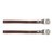 Sunlite Brown Leather Toe Straps 420mm for Caged Pedals 96286