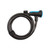Onguard Neon 8157 Key Lock Weather-Resistant Braided Steel Cable and Bracket 8157BU