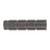 Oury Grips Single Compound V2 Graphite - 135mm No Flange, Thick Profile OSCGGG30