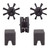 Park Tool Rebuild Brush Kit for CM-5 Cleaning Tool Includes Wicking Foam Blocks RBS-5