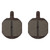 Sunlite PowerPad Organic Disc Brake Pads for Aventon and Ares E-Bike Models 121311
