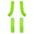 Origin8 Green Gelly Handlebar Gel Pads - Shock-Absorbing Comfort 310395