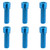 Shadow Conspiracy TSC Hollow Stem Bolts - Lightweight Anodized Blue (8x1.25mm) 104-06208
