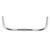 Sunlite Elson Roadster Steel Rise Clamp Handlebar, 25.4mm, Chrome, 50mm Rise 34517